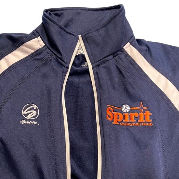 Smack Volleyball Athletic Zip Up Sweatshirt - Picture 4 of 6